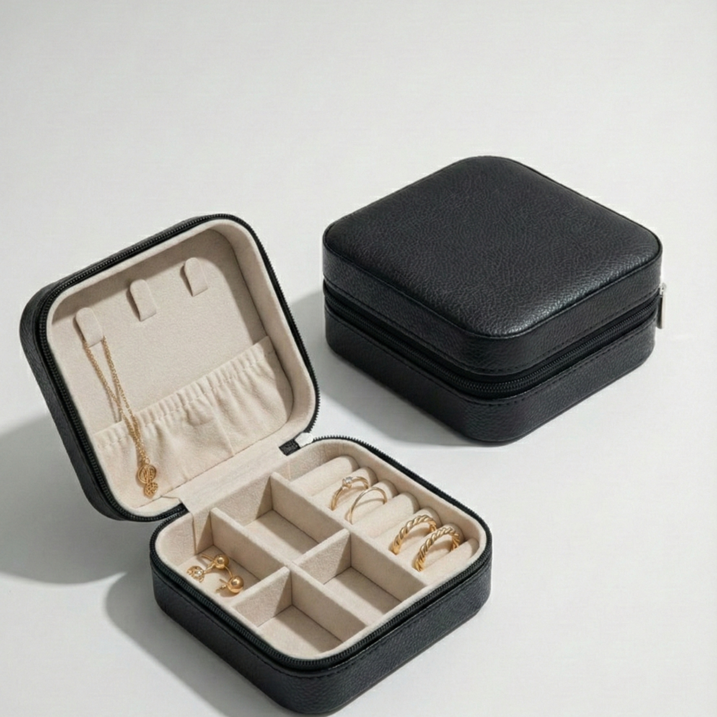 Travel Jewelry Organizer - Black